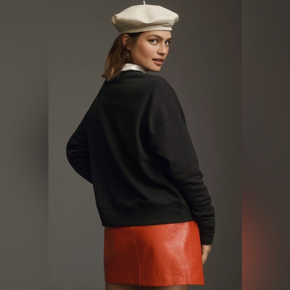 Phthalo Ruth ‘Bonne Année’ Varsity Crew Pullover - Picture 5 of 6